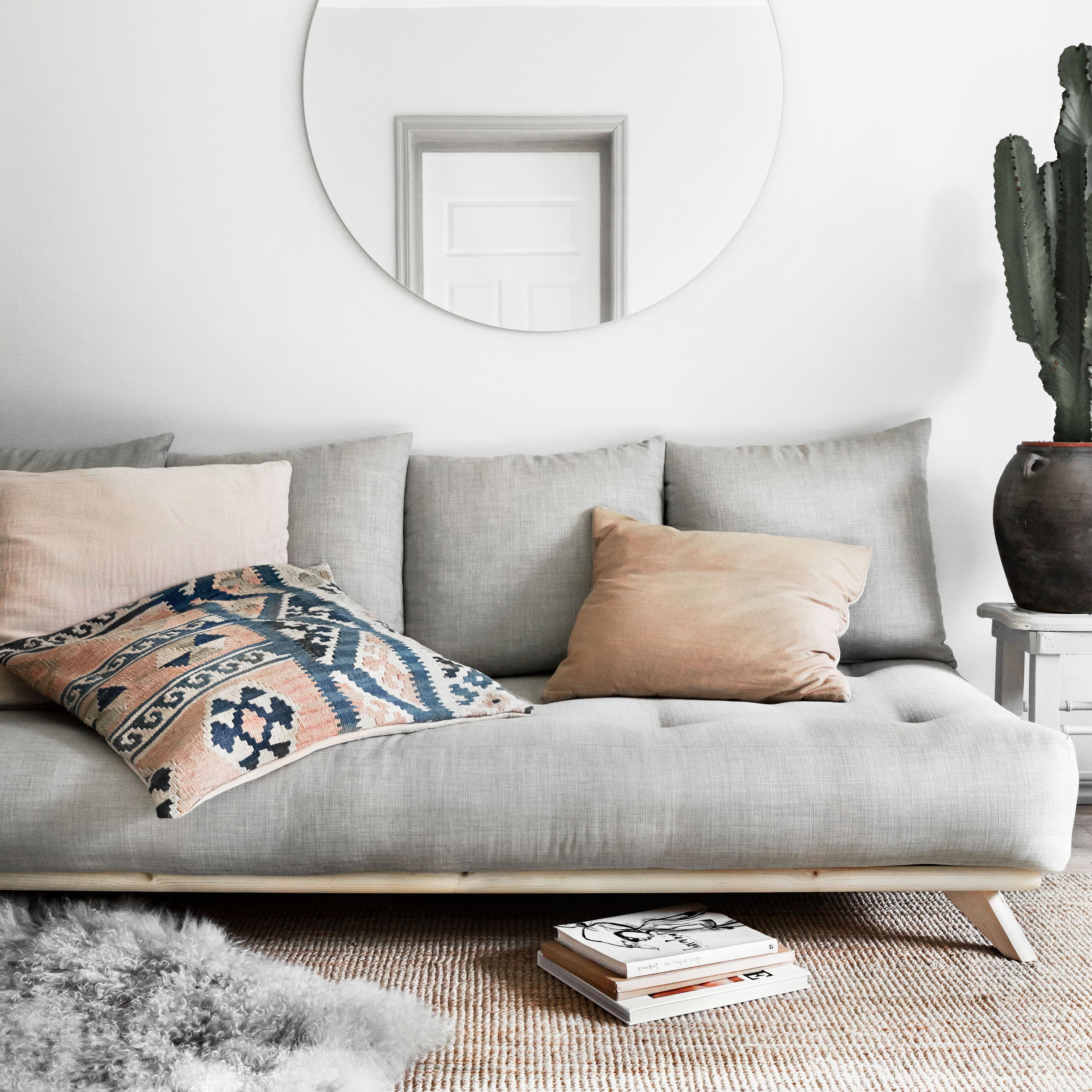 Senza Sofa bed Natural 200cm