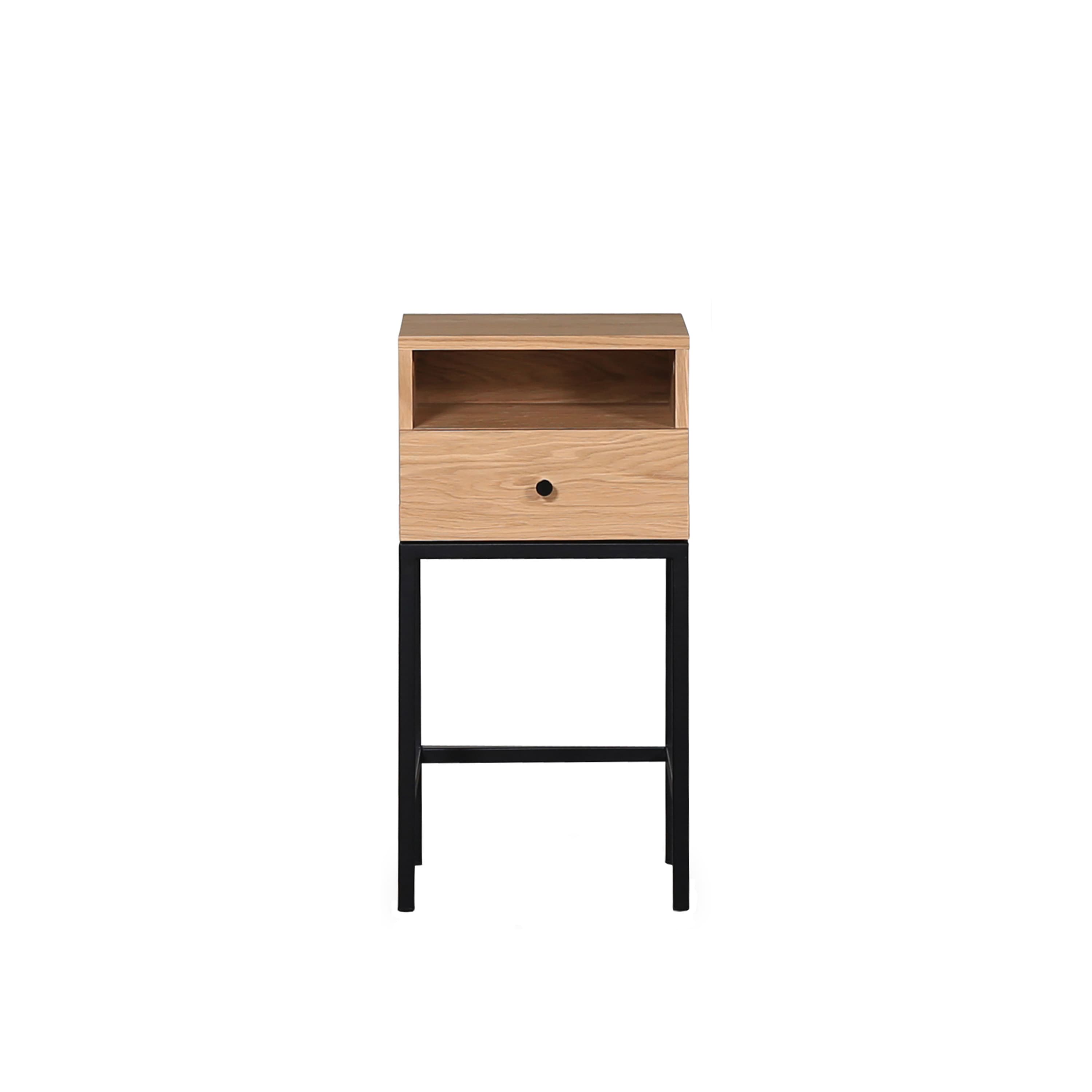 Ezra Sängbord Ek 70cm