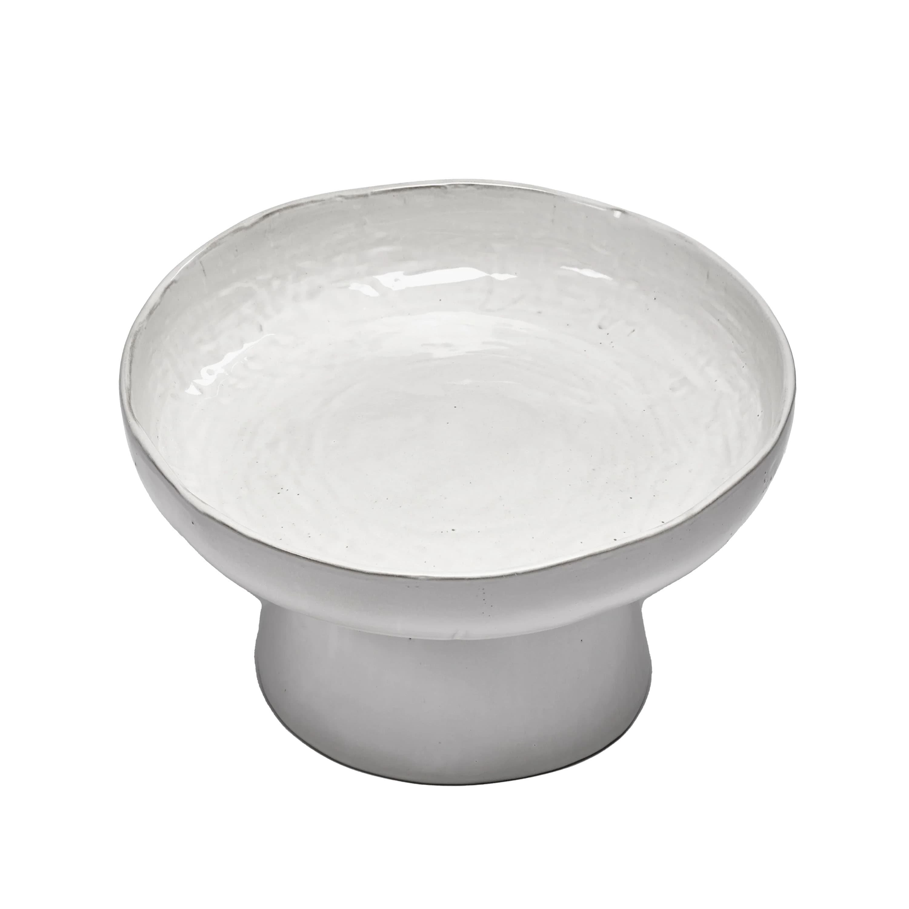 La Mère Serving Plate on Foot Venetian Red Ø31