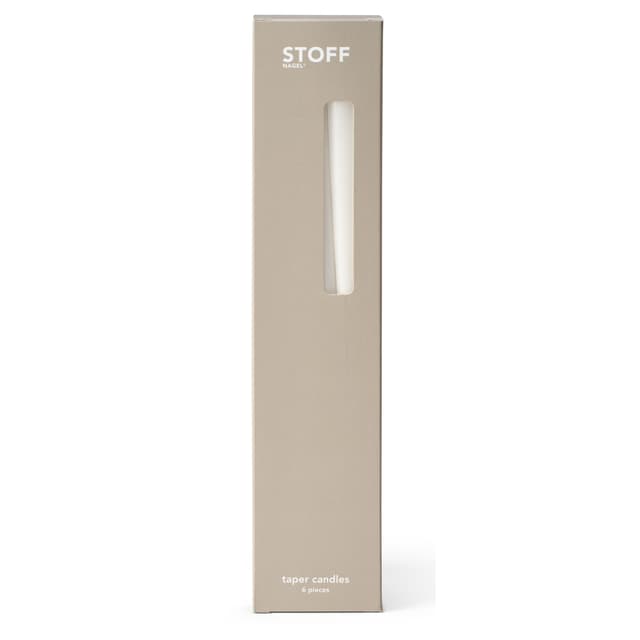 STOFF Nagelkerzen von Ester & Erik Weiß 6er-Pack
