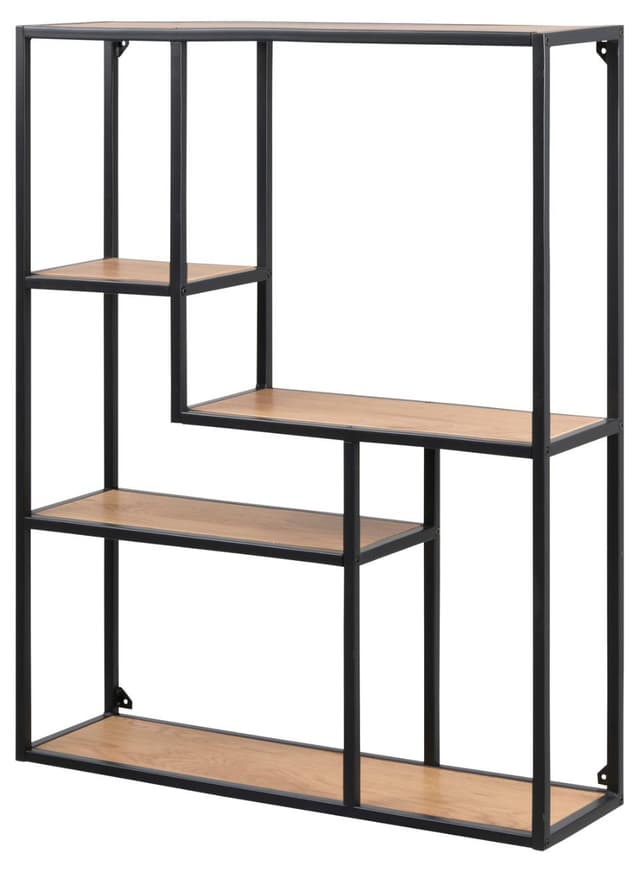Vilma Wall Shelf Black 91cm