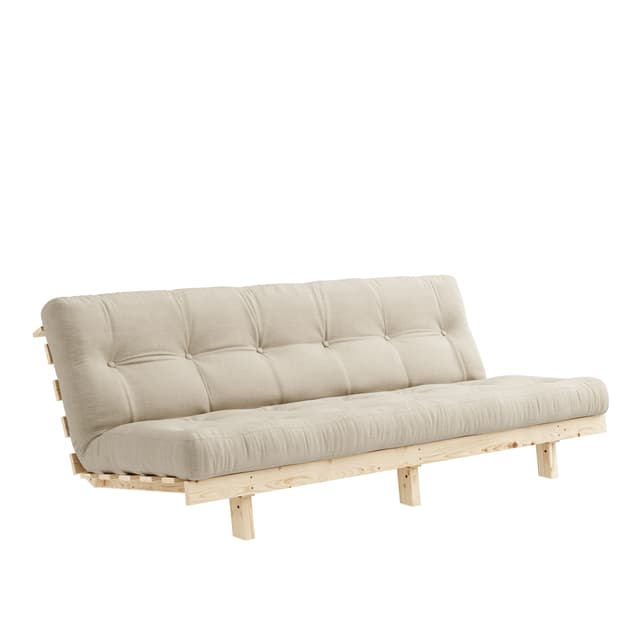 Lean Schlafsofa Natur/Beige 190cm