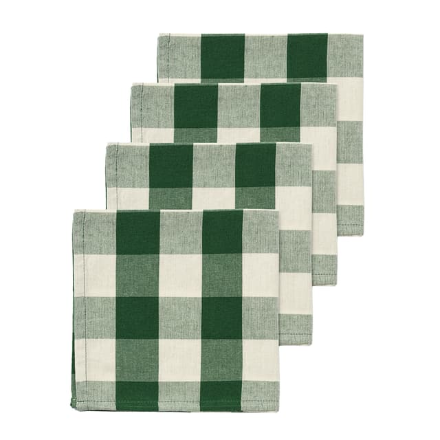 Elsa Serviette Grün 40x40 4er-Pack