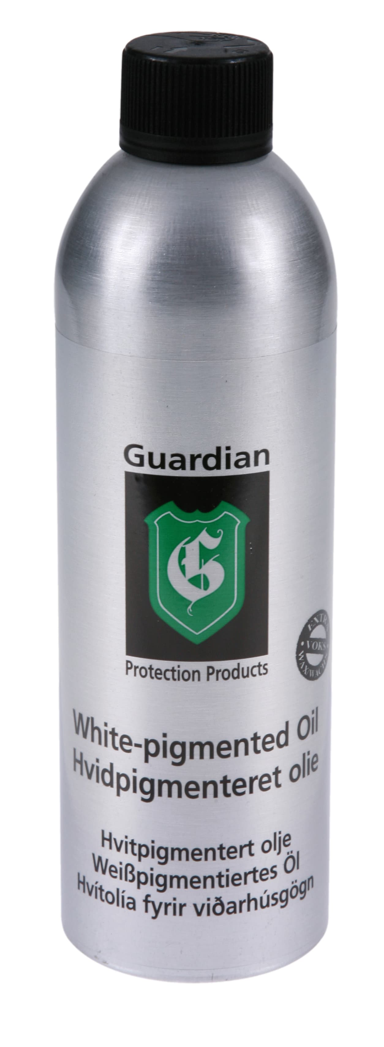 Weiß pigmentiertes Öl 400ml