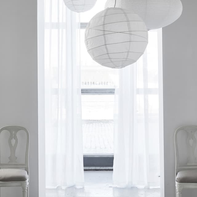 Skylight Curtain Linen White 140x290 cm