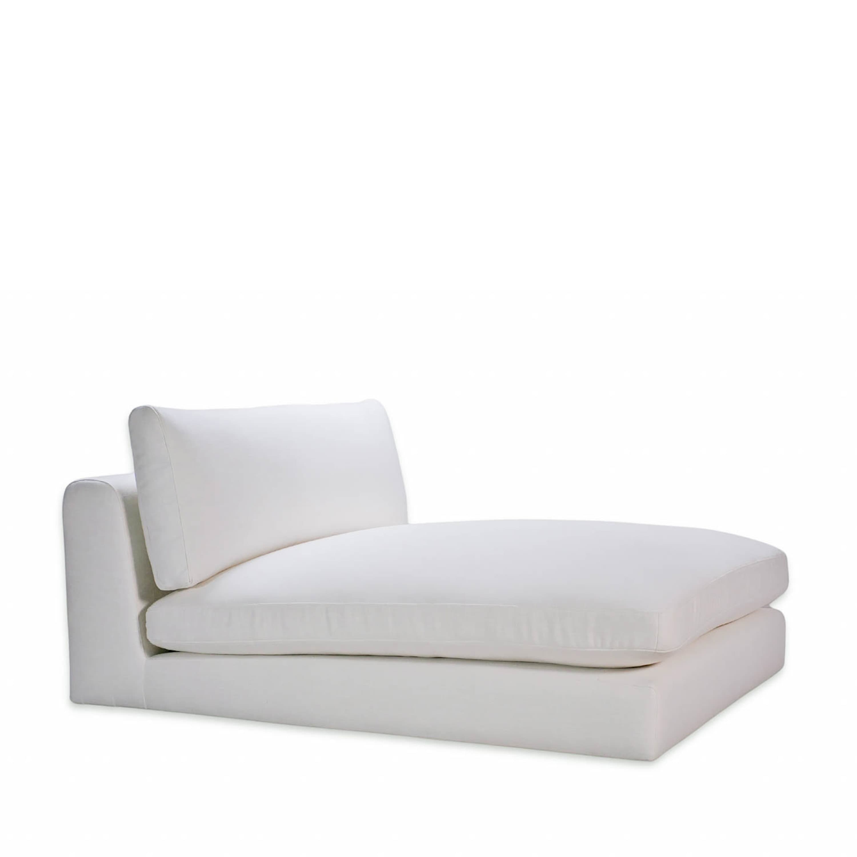 Capri 1,5-Sitzer Divanmodul Weiß 120x155