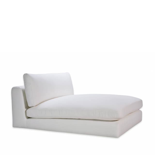 Capri 1,5-Sitzer Divanmodul Weiß 120x155