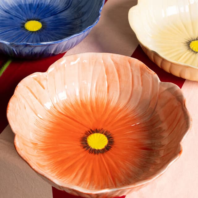 Poppy Schale Rot Ø30