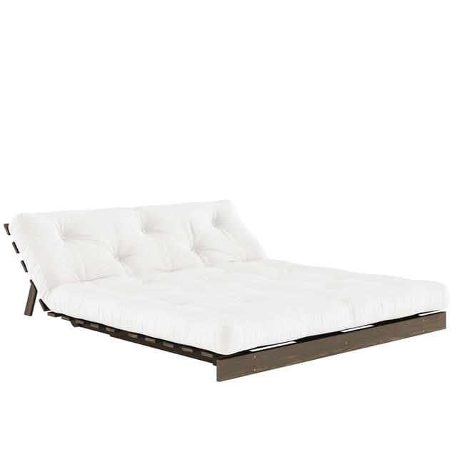Roots Schlafsofa Braun/Natur 160cm