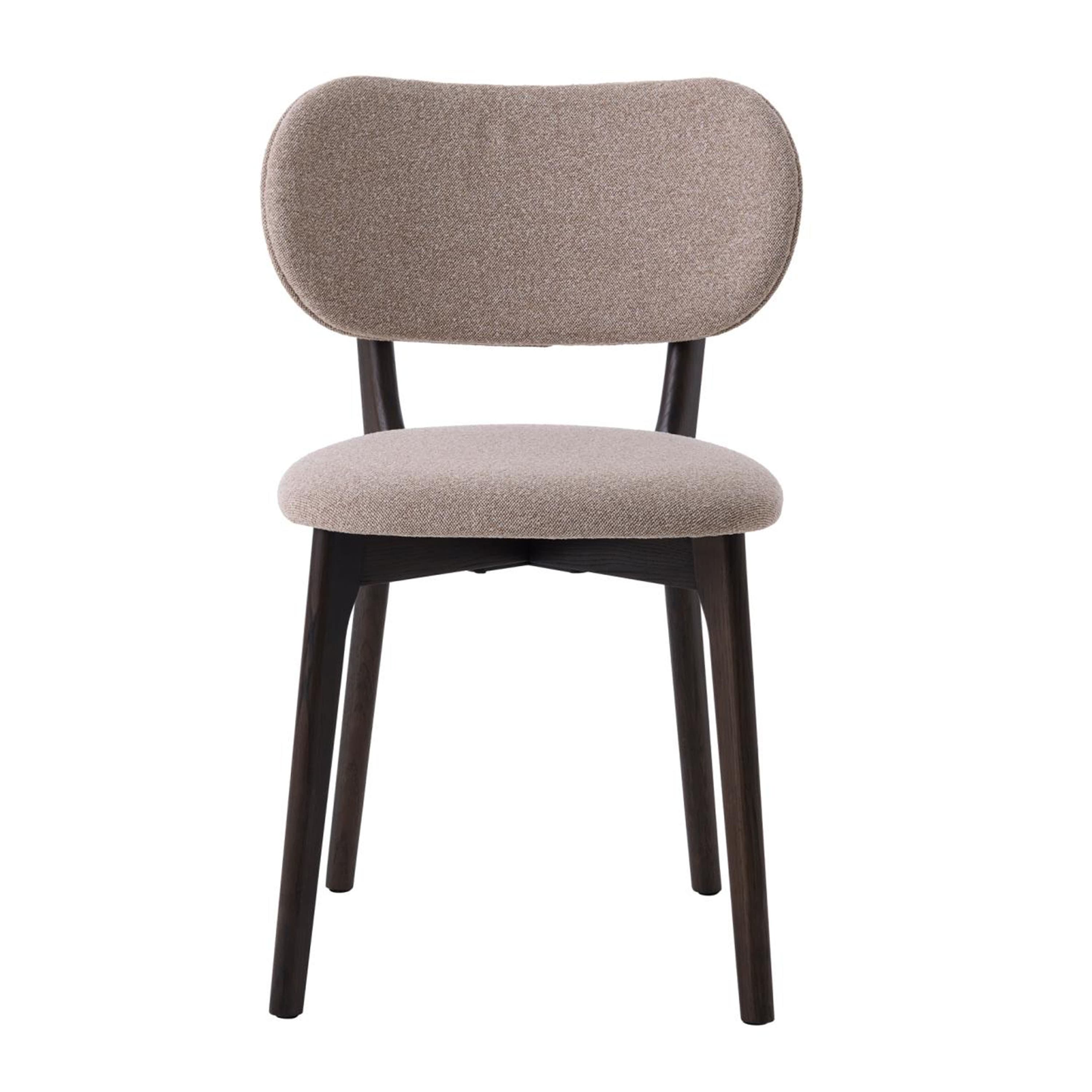Frances Dining Chair Dark Espresso/Sand