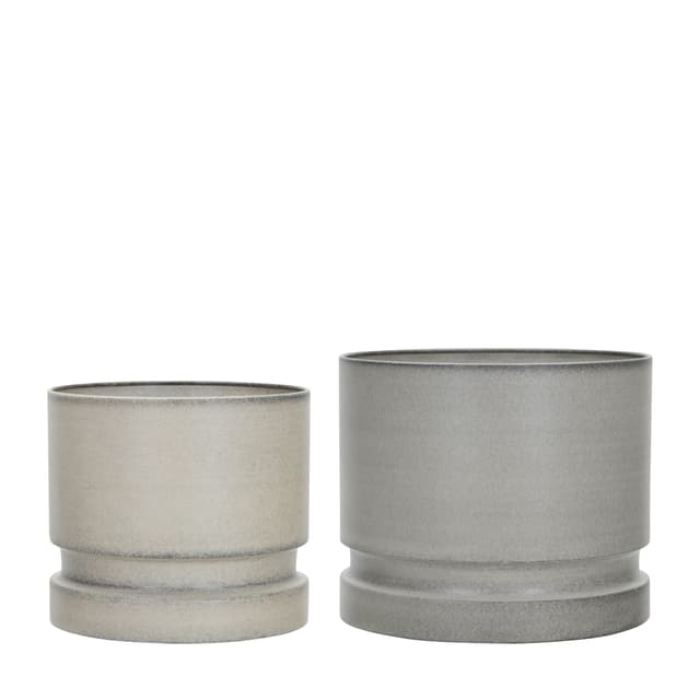 Pepple Blumentopf Sand 2er-Pack