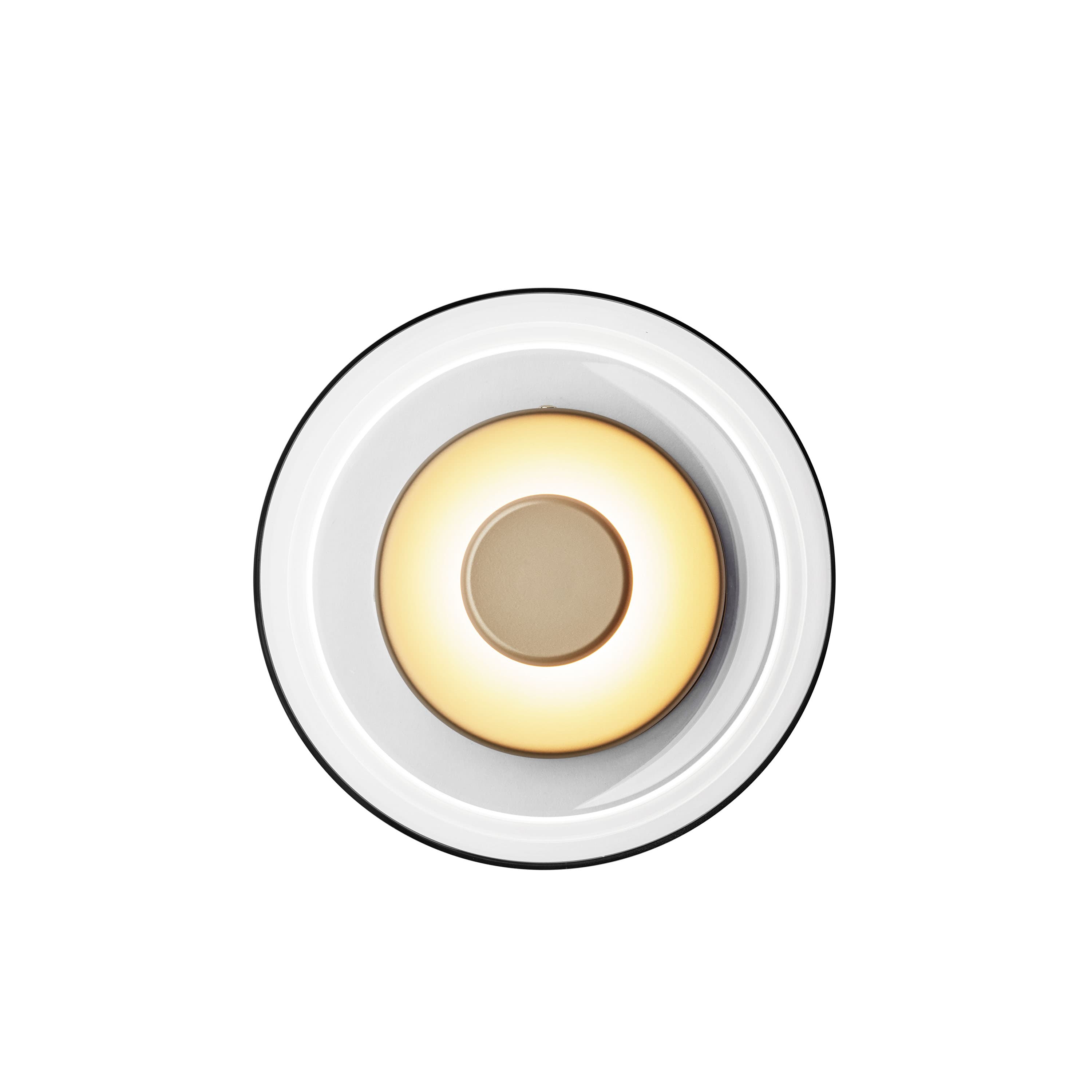 Blossi Wall Lamp Nordic Gold/Clear Ø23