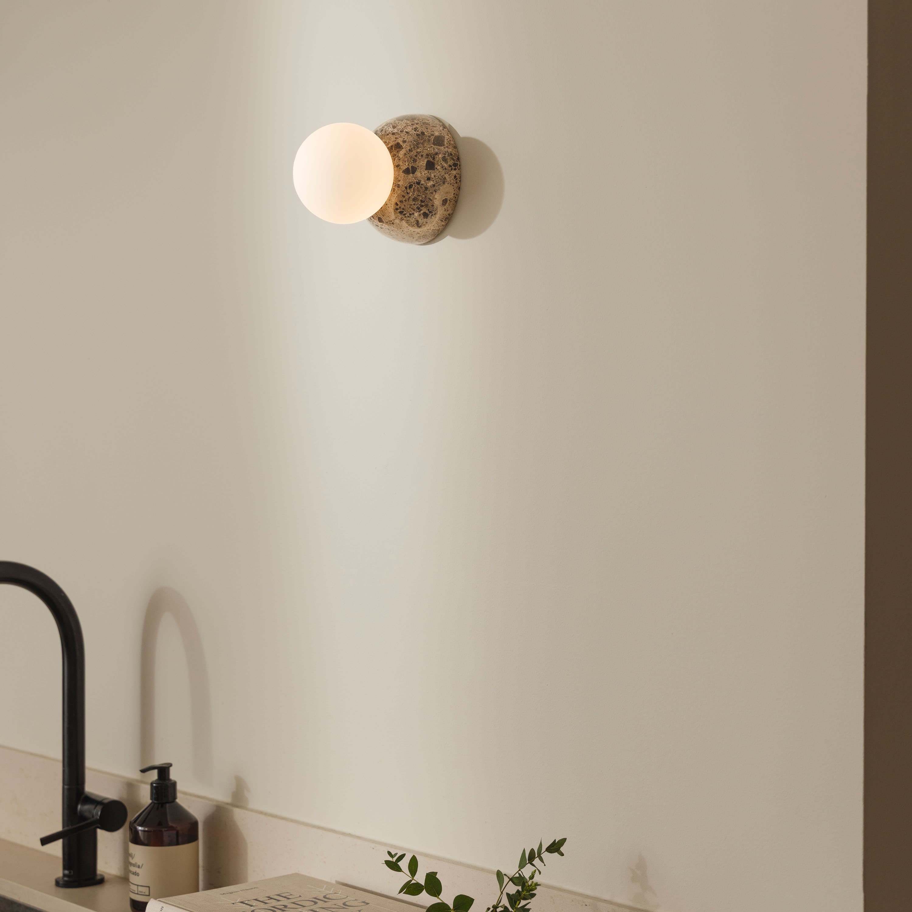 Torrano Wandlampe/Deckenleuchte Braun