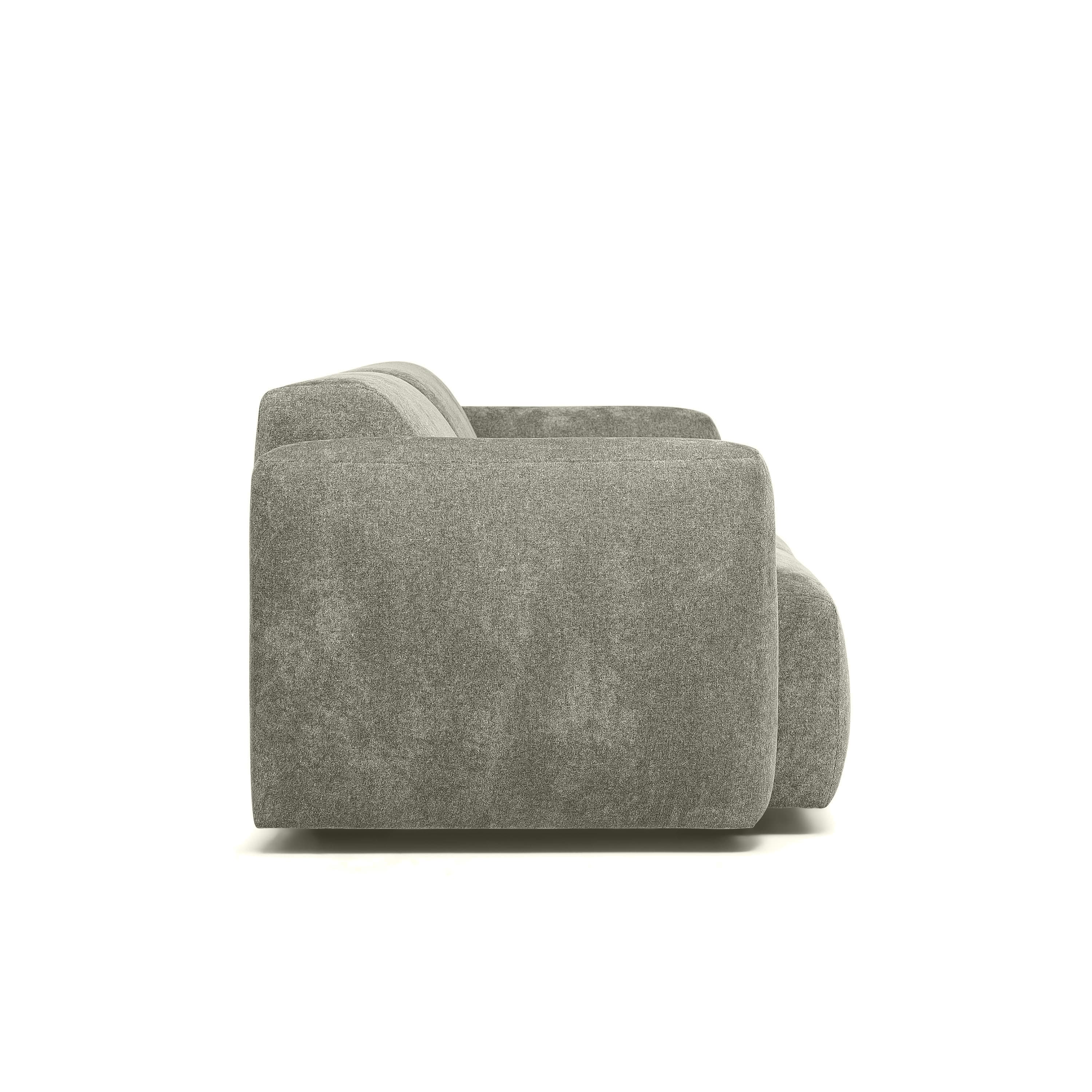Mila 3-seater Sofa Moss 260cm