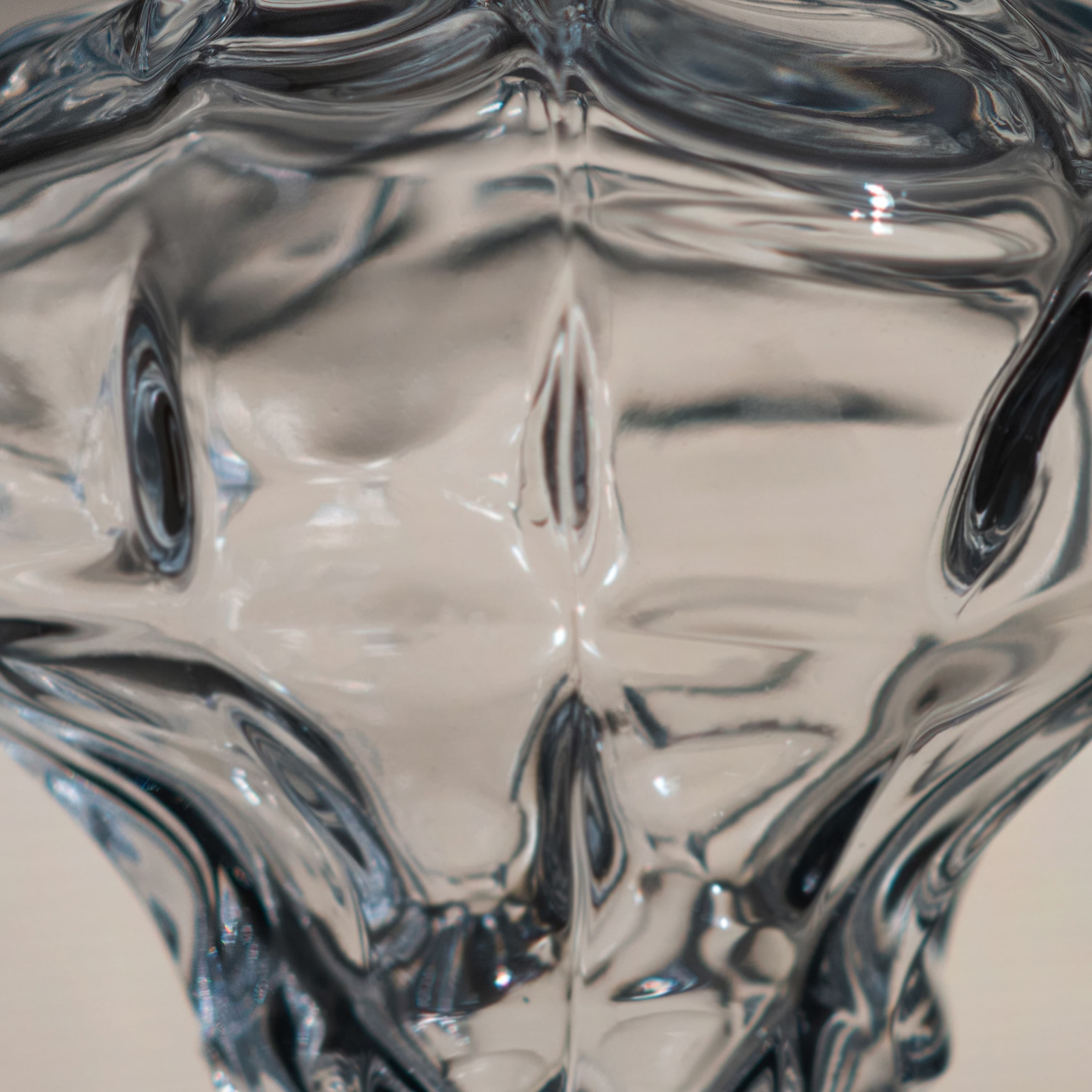 Ammonit Vase Clear Large