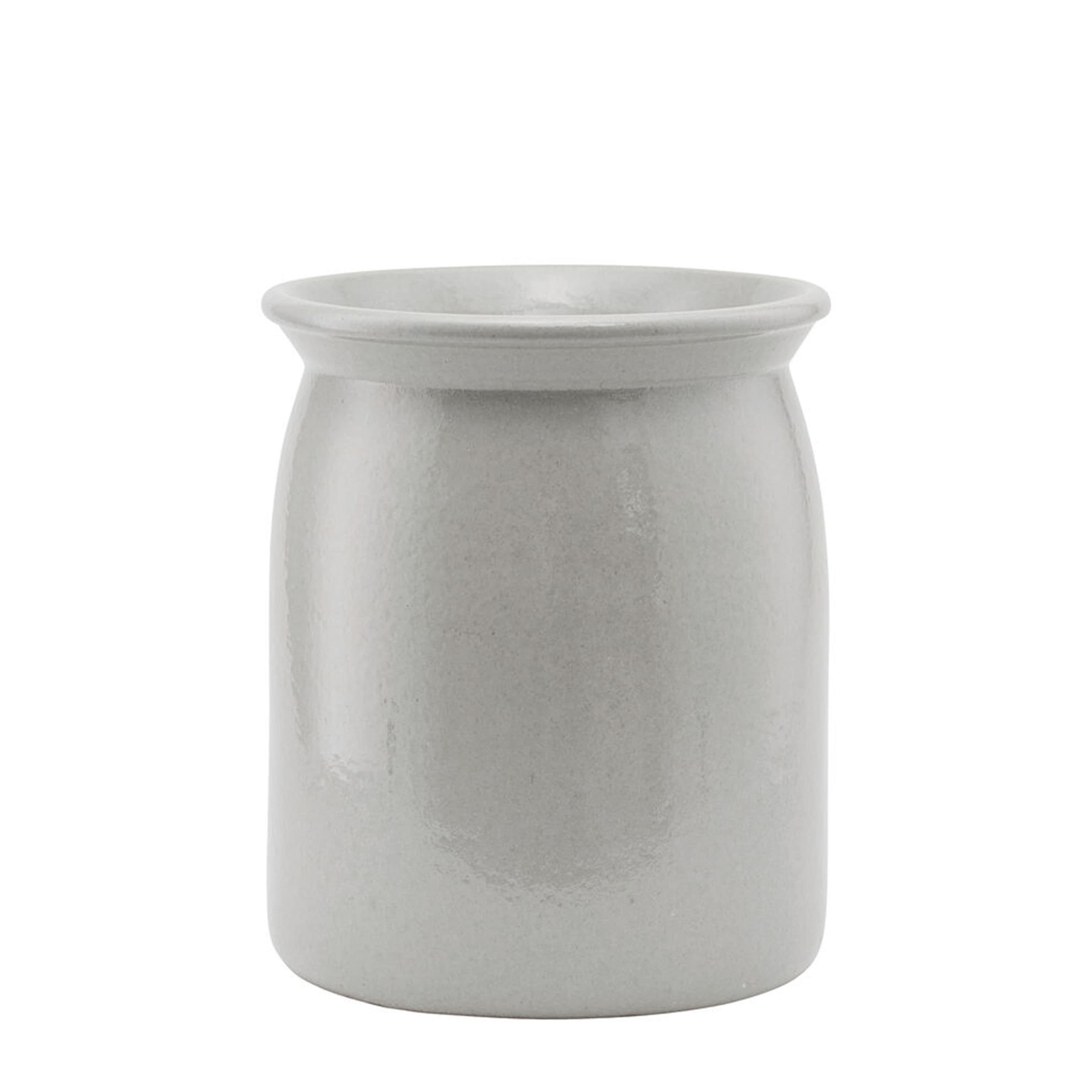Burk Vase Shellish Grey Medium