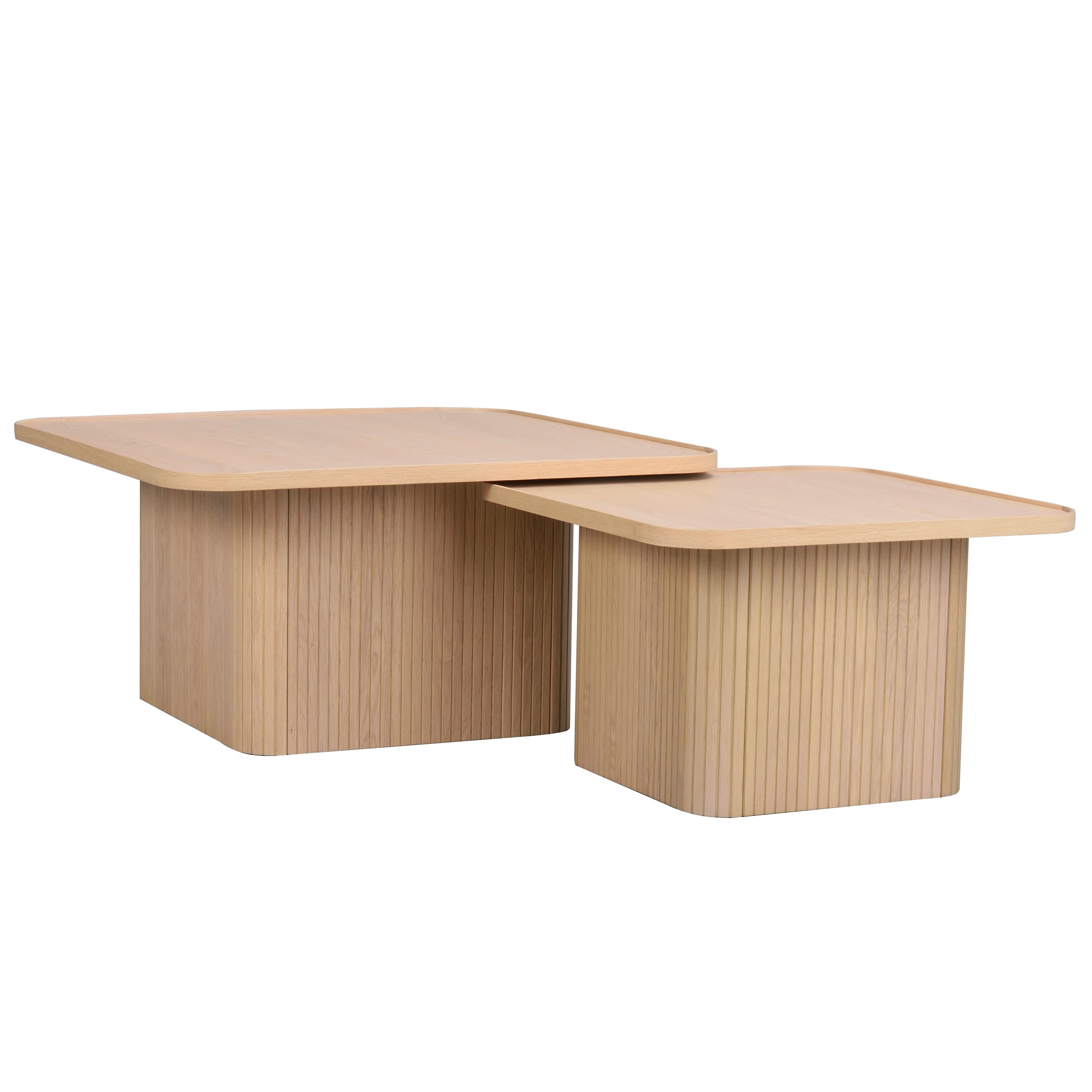 Sullivan Couchtisch Weißpigmentierte Eiche 60x60cm