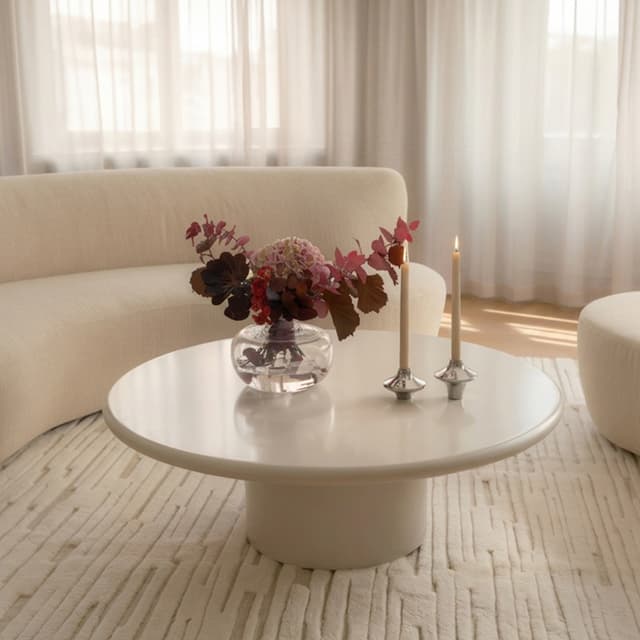 Isla Coffee Table Sand 110cm