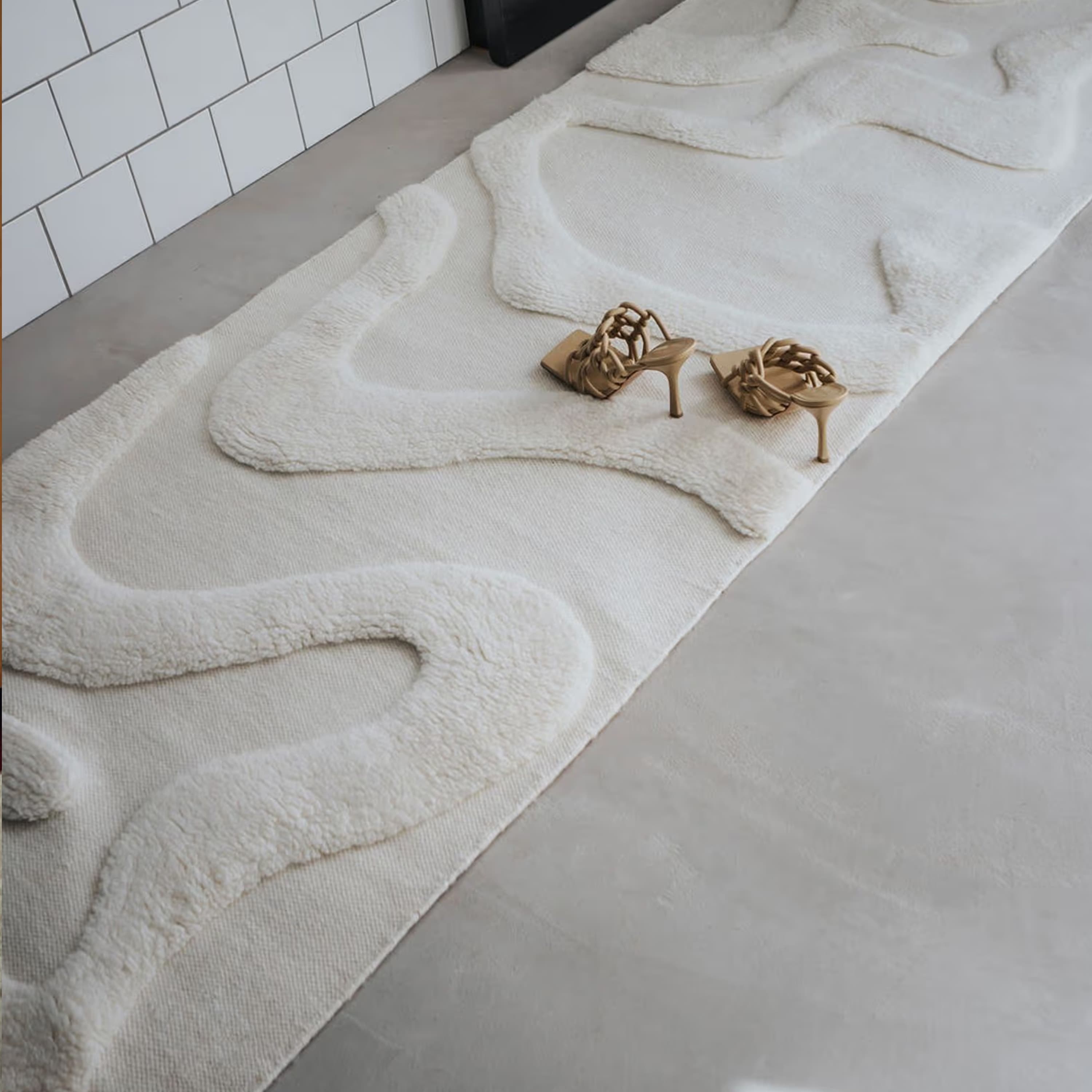 Norlander Woll-Läufer Offwhite 80x300