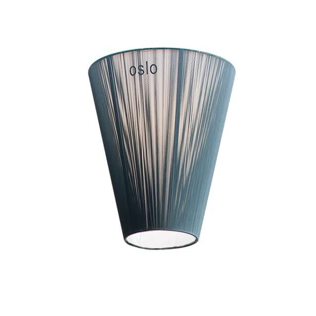 Oslo Wood Stehlampe Schirm Green