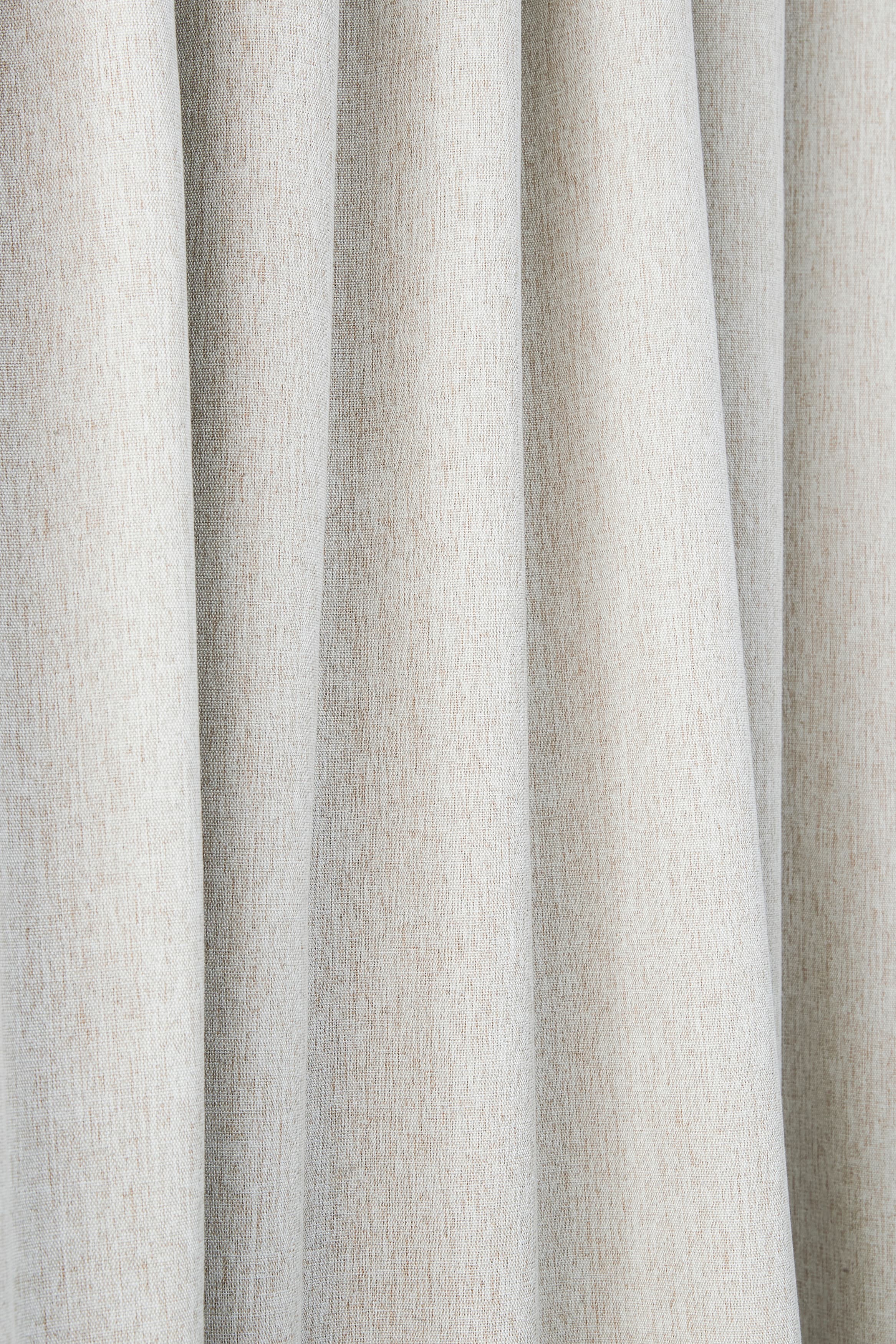 Colin Blackout Curtain Length Off-white 350cm Set of 2