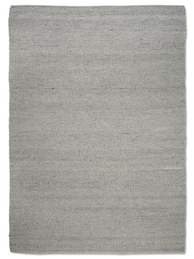 Merino Wool Rug Concrete 300x400