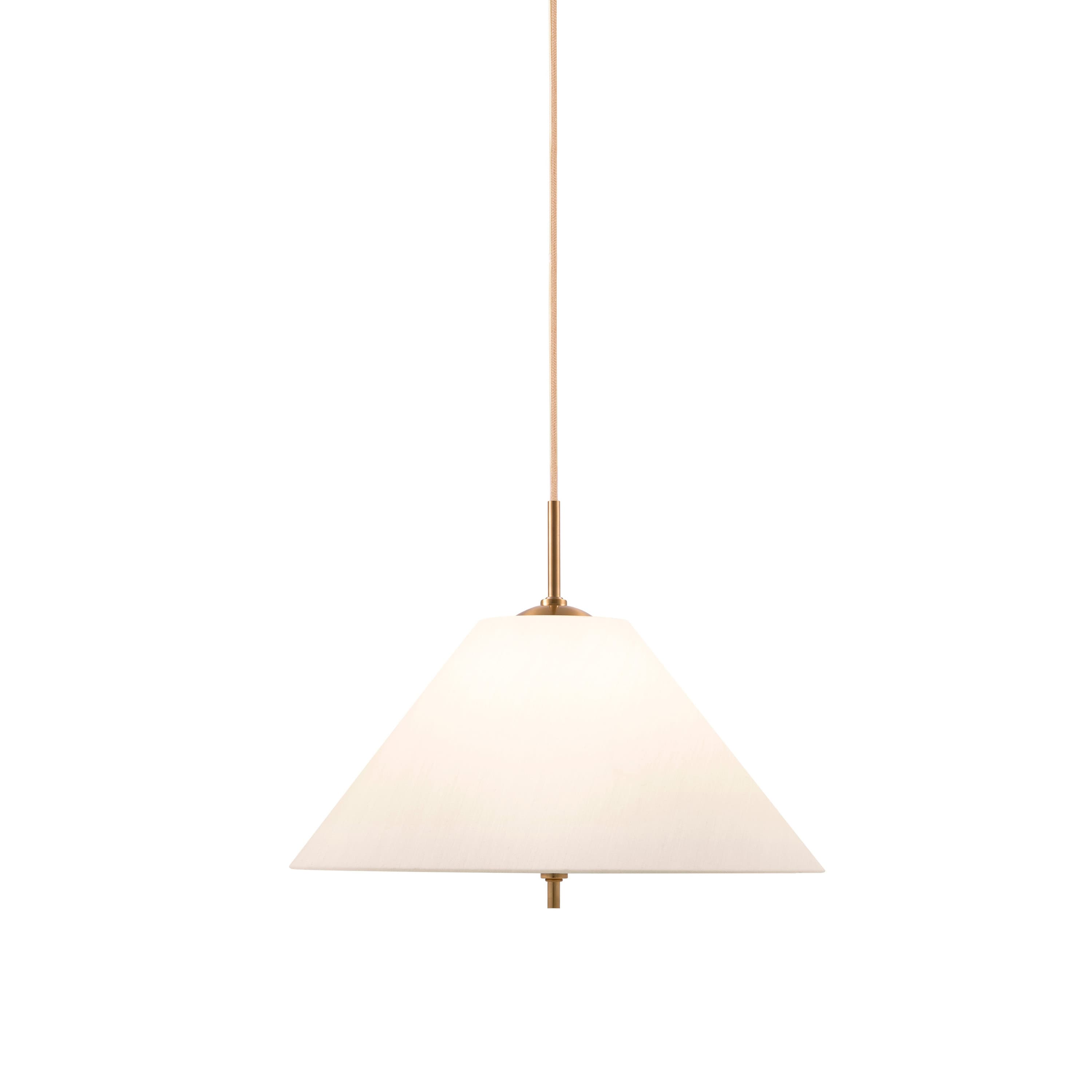 Iris Pendelleuchte Creme Ø25