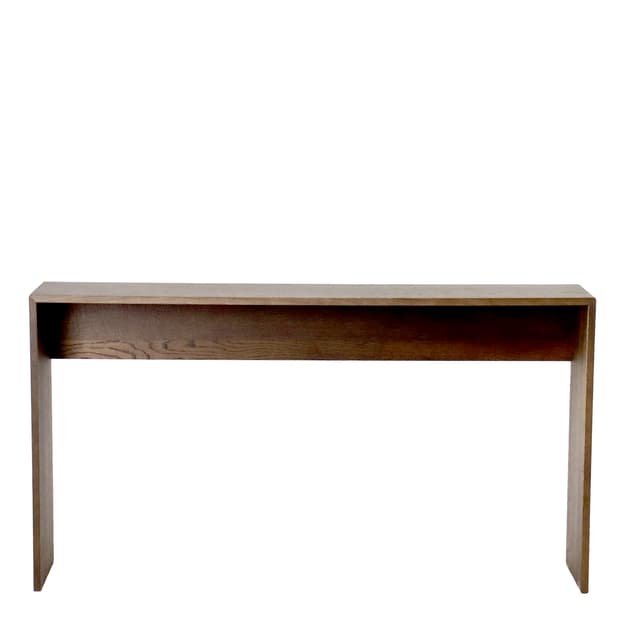Esme Konsolentisch Braun gebeizte Eiche 140cm