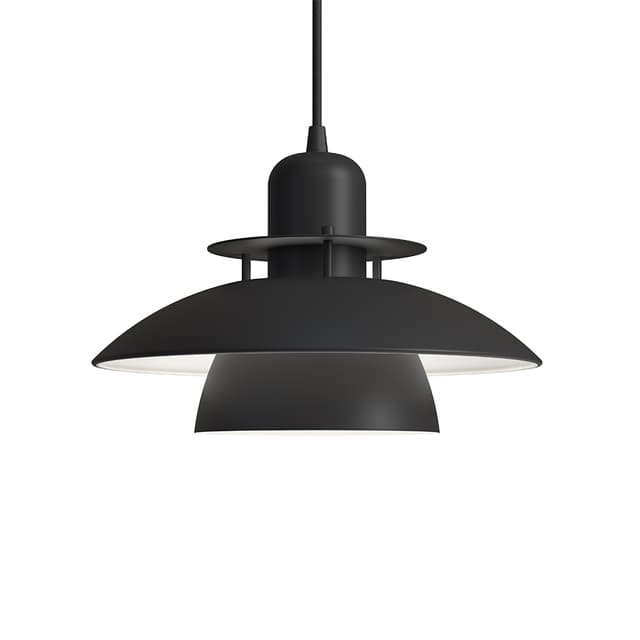 Primus IV Pendelleuchte Mattschwarz Ø28
