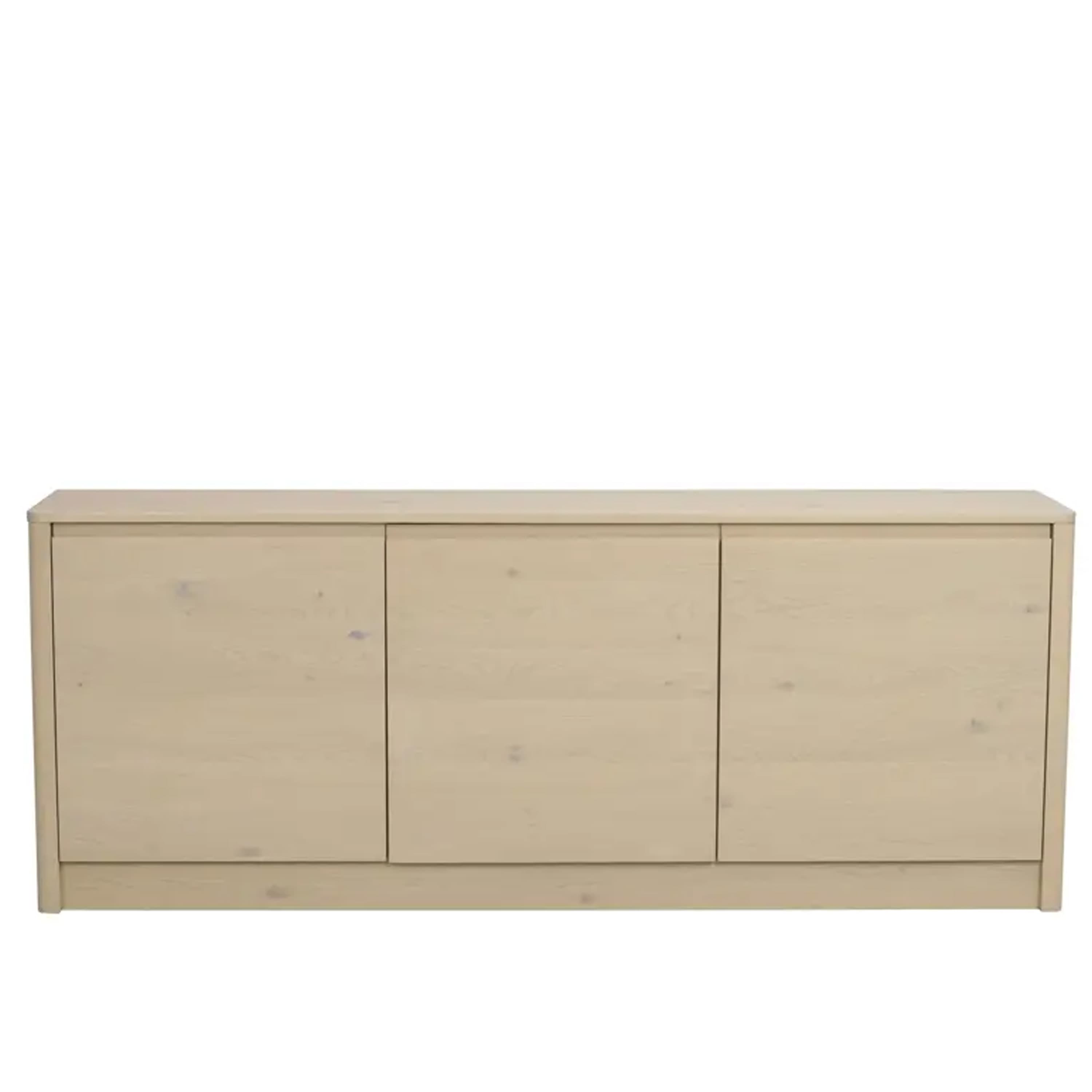 Melstone Sideboard Weiß pigmentierte Eiche 180x70