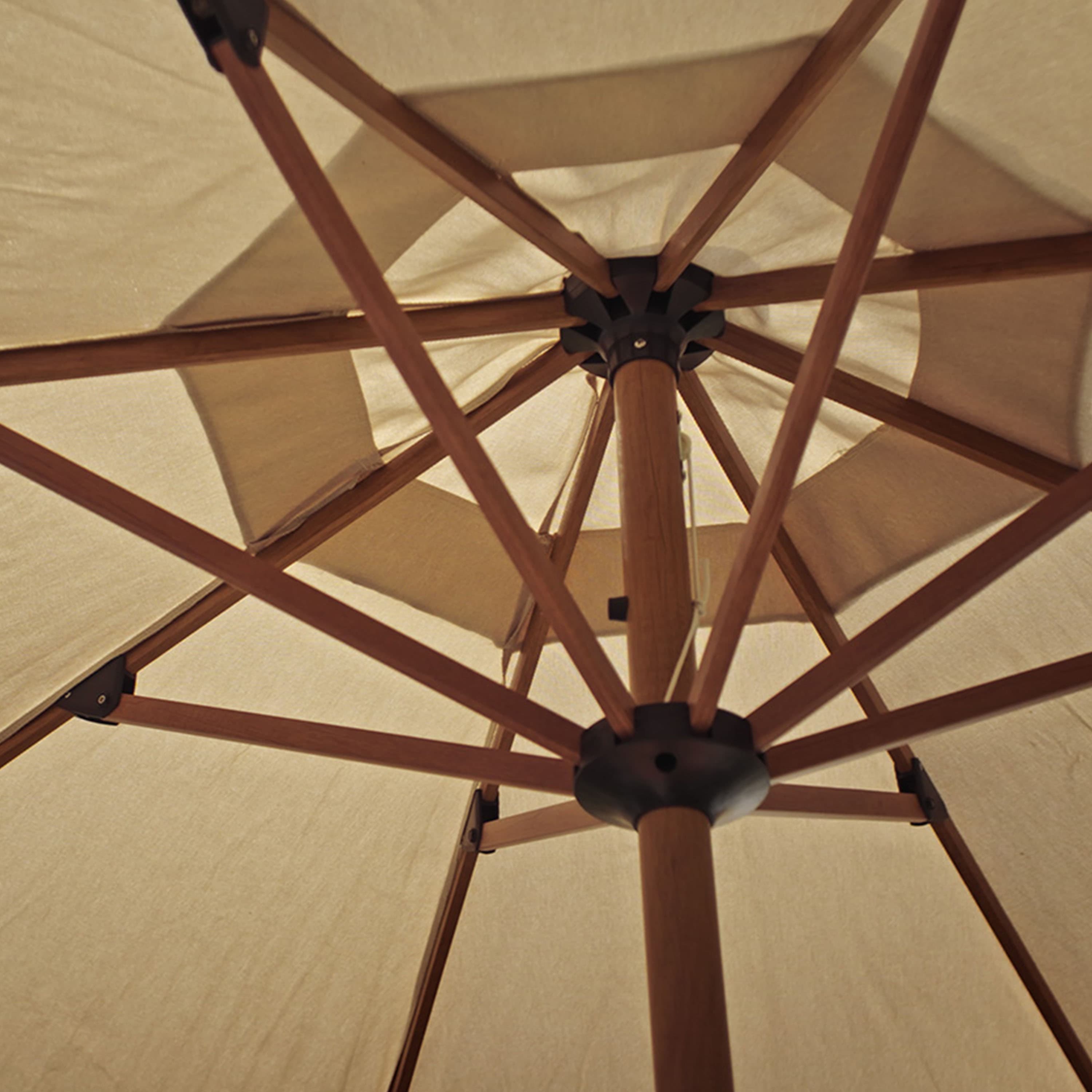 Parasol with Crank Dark Grey Ø300