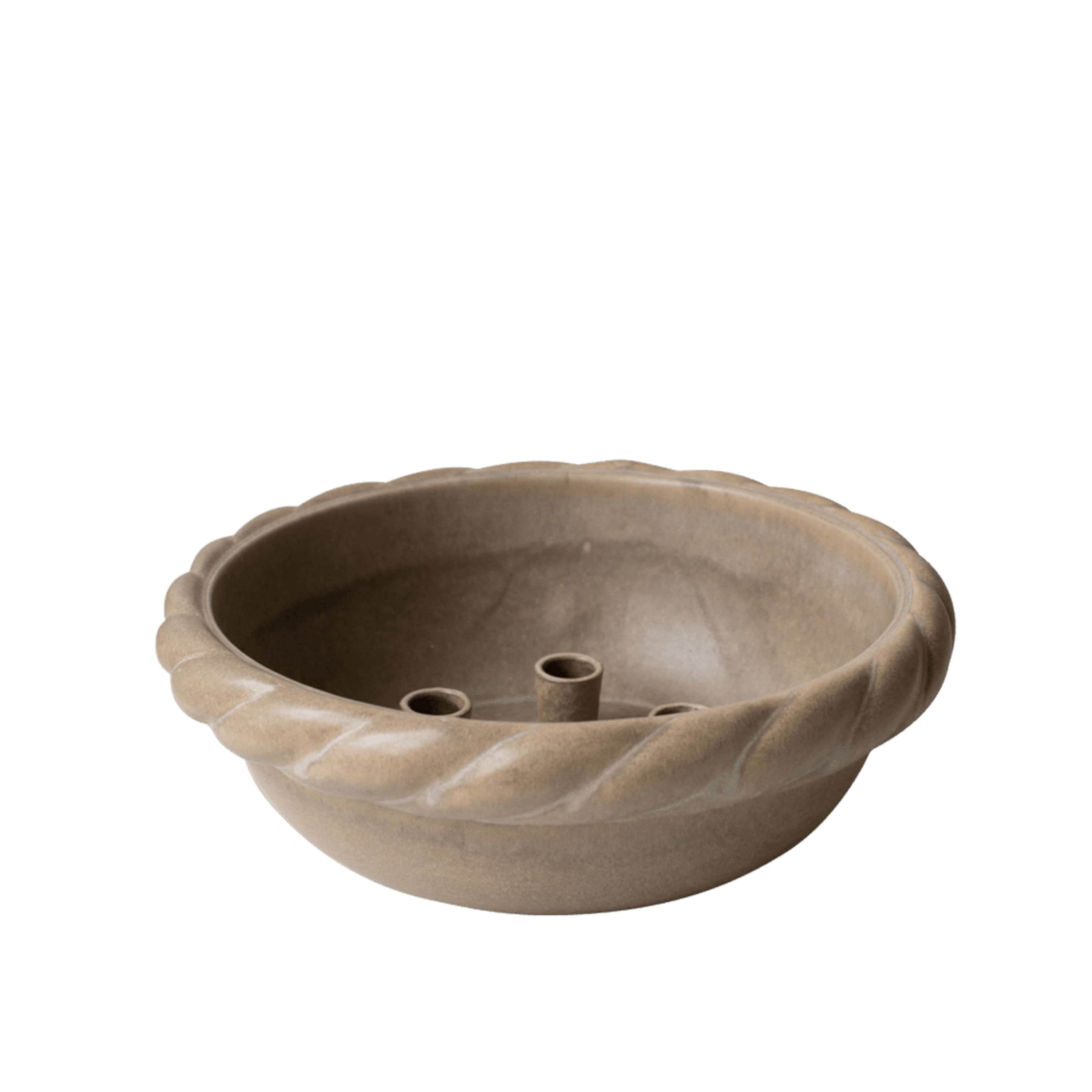 Twine Ljusstake Beige Ø30