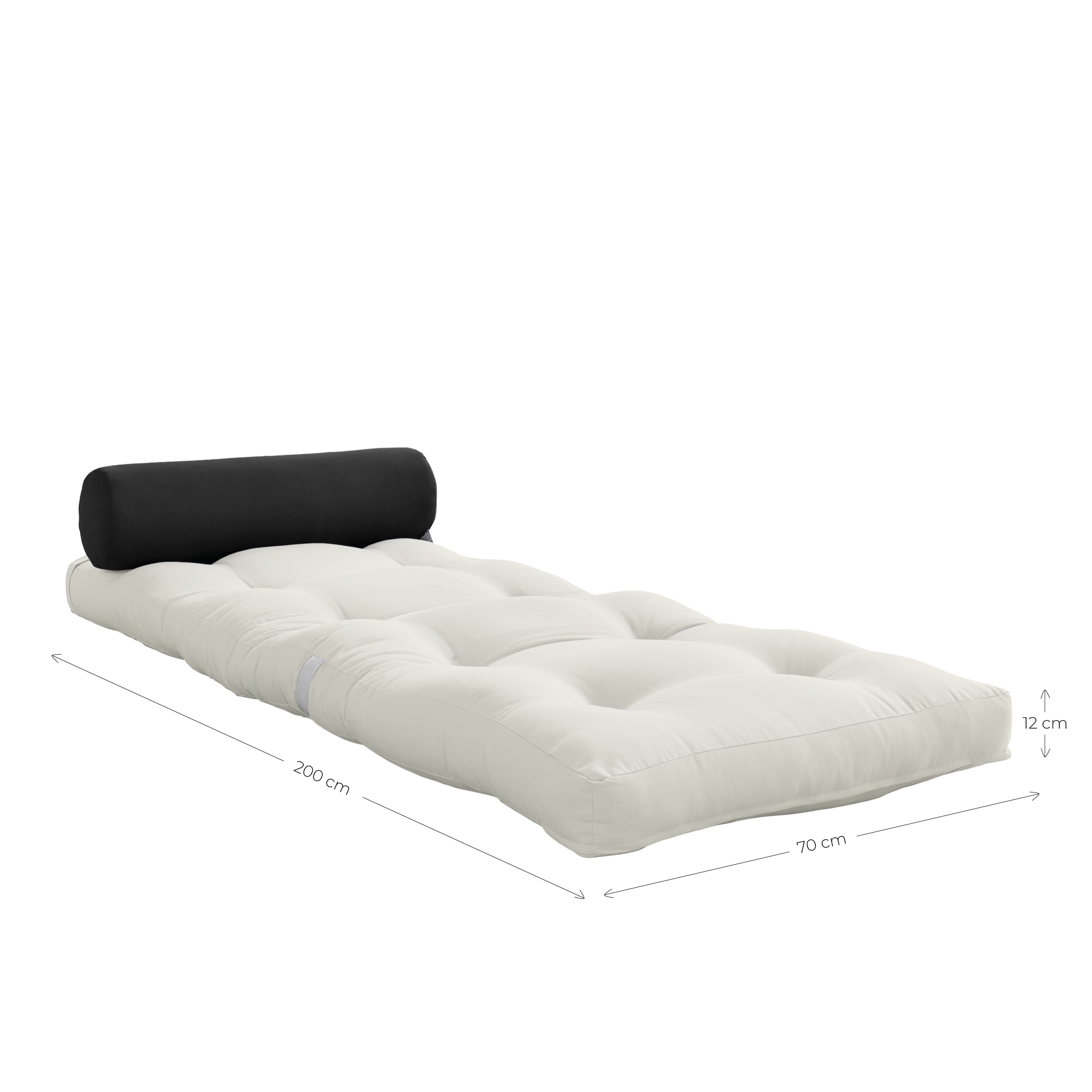 Wrap Lounge Mattress Beige 70cm