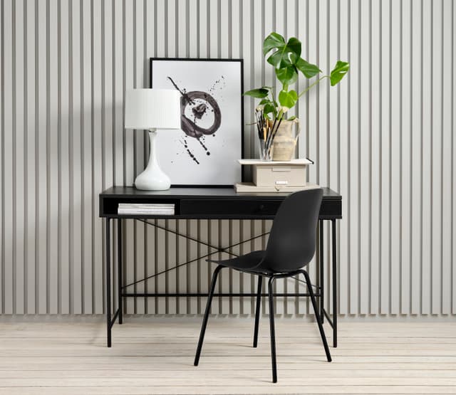 Elin Schreibtisch Black 120cm
