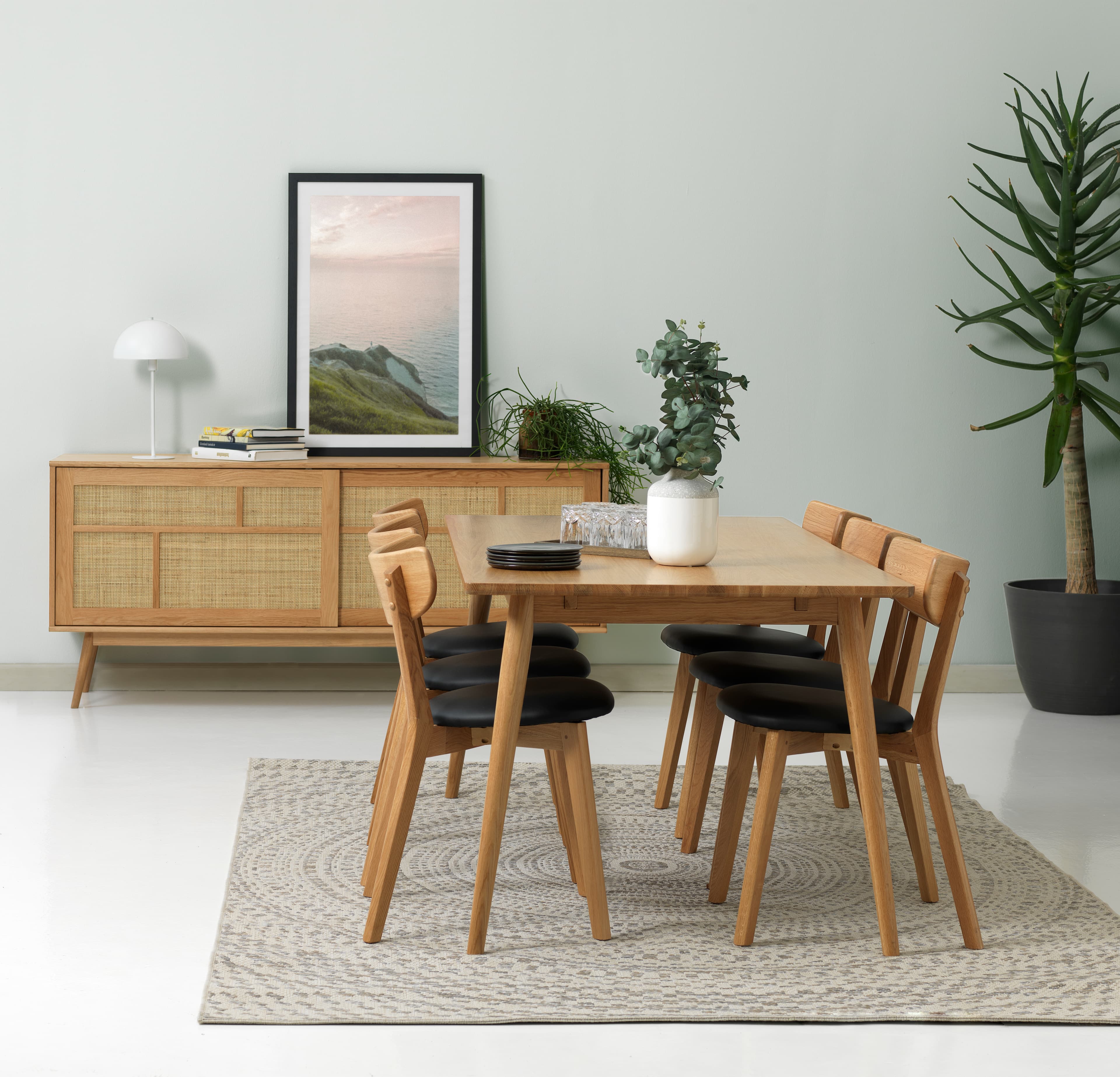 Sofia Sideboard Natural Oak 180cm