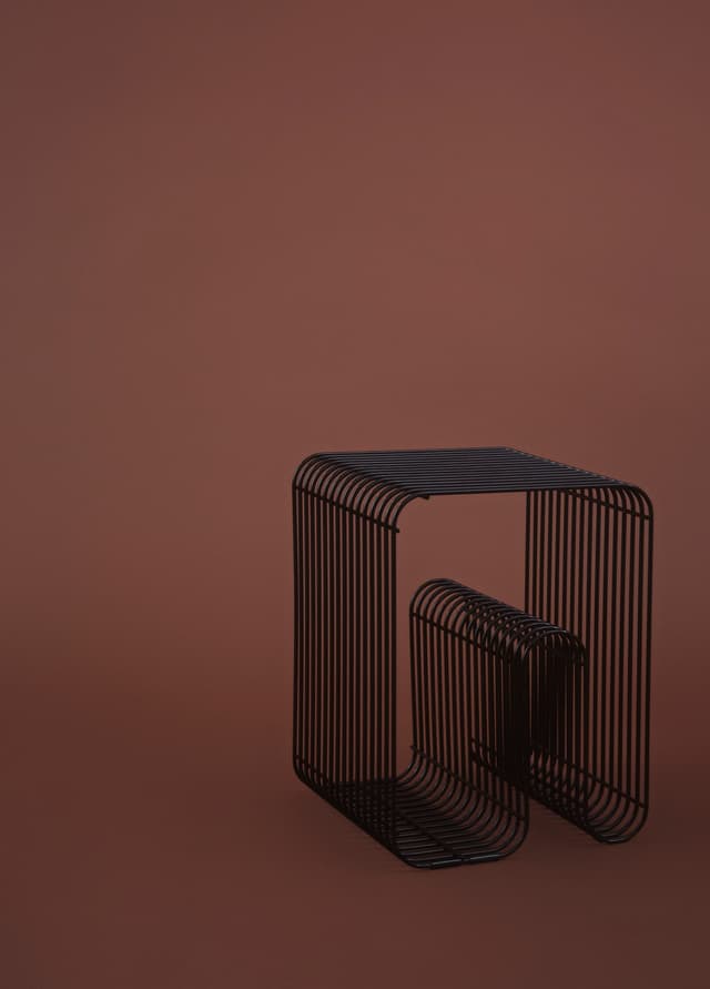Curva Stool Black