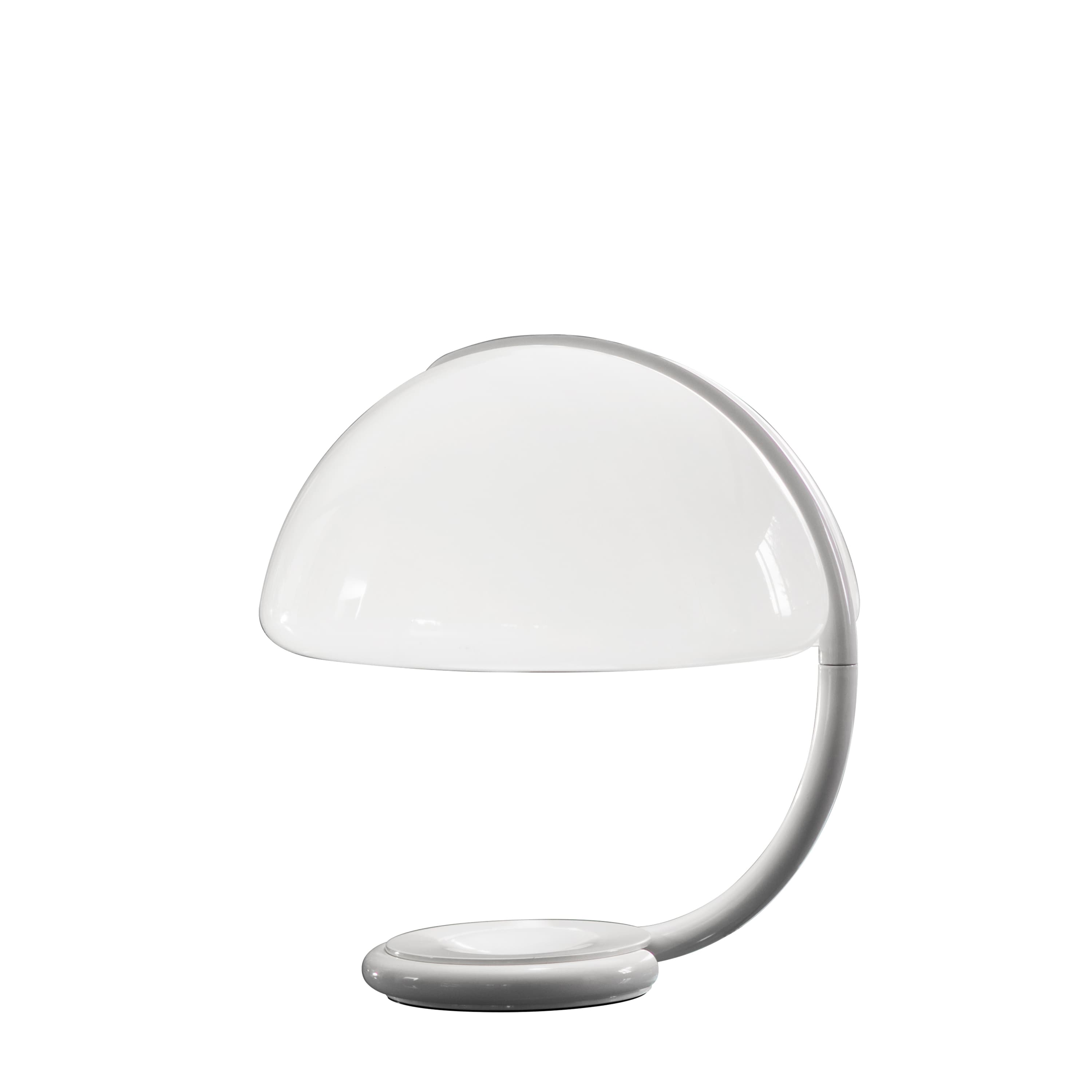 Serpente Tischlampe Weiß