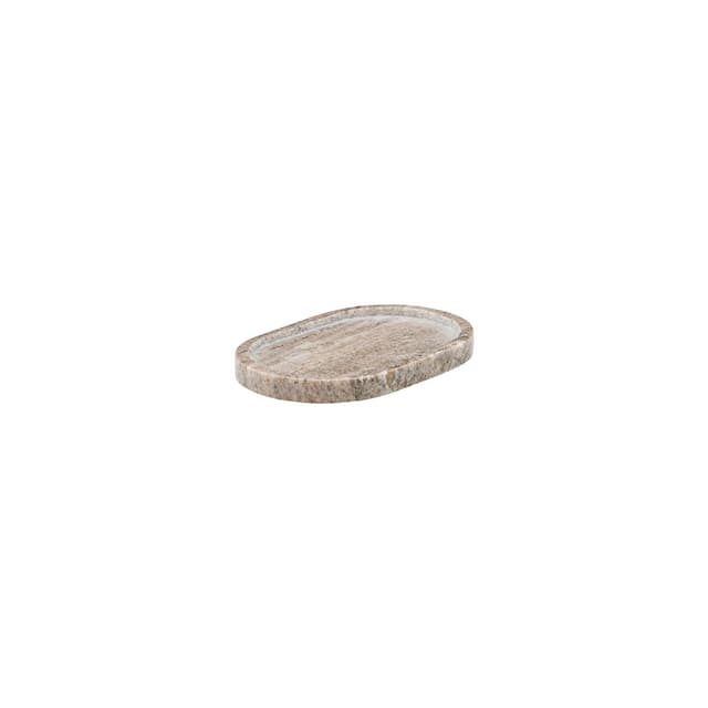 Marble Tablett Beige 19x12