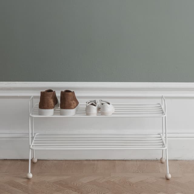 Bill Shoe Rack White