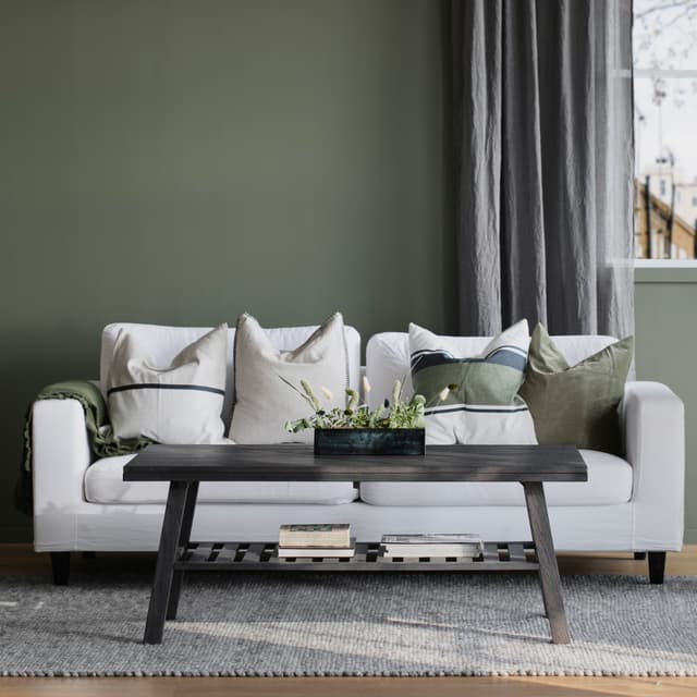 Brooklyn Couchtisch Dunkelbraune Eiche