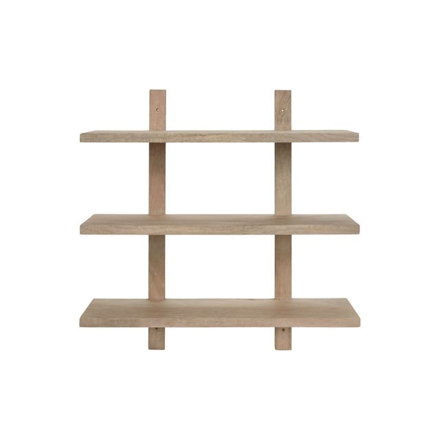 Set Wandregal Natur 75x75