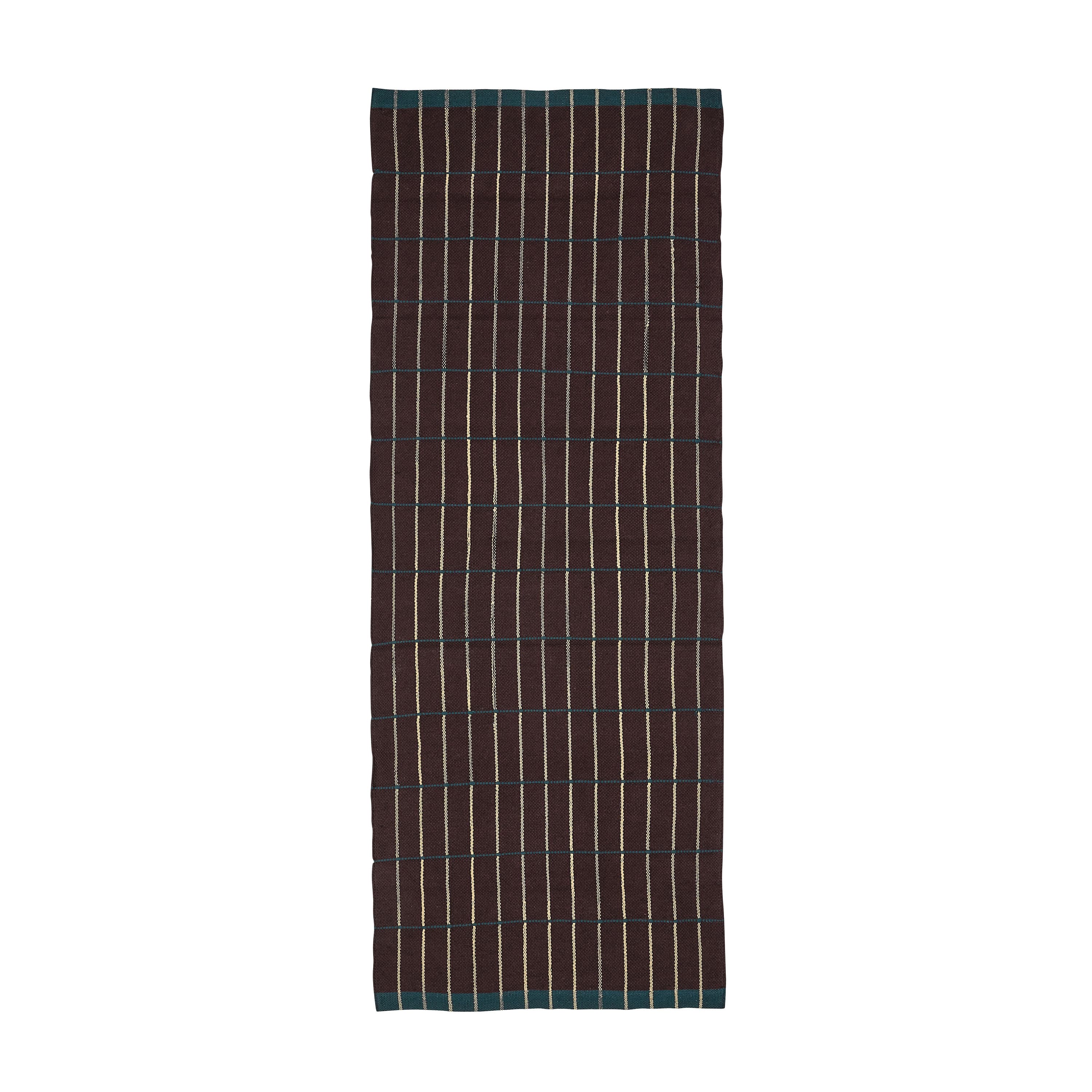 Cottage Läufer Brown 80x200