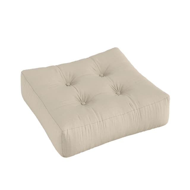 More Out Pouf Beige 70x70cm