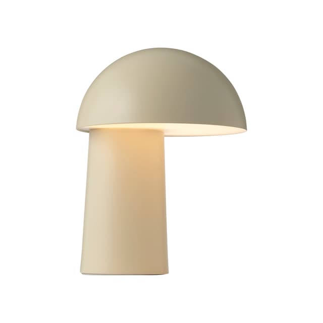 Faye Tragbare Tischlampe Beige