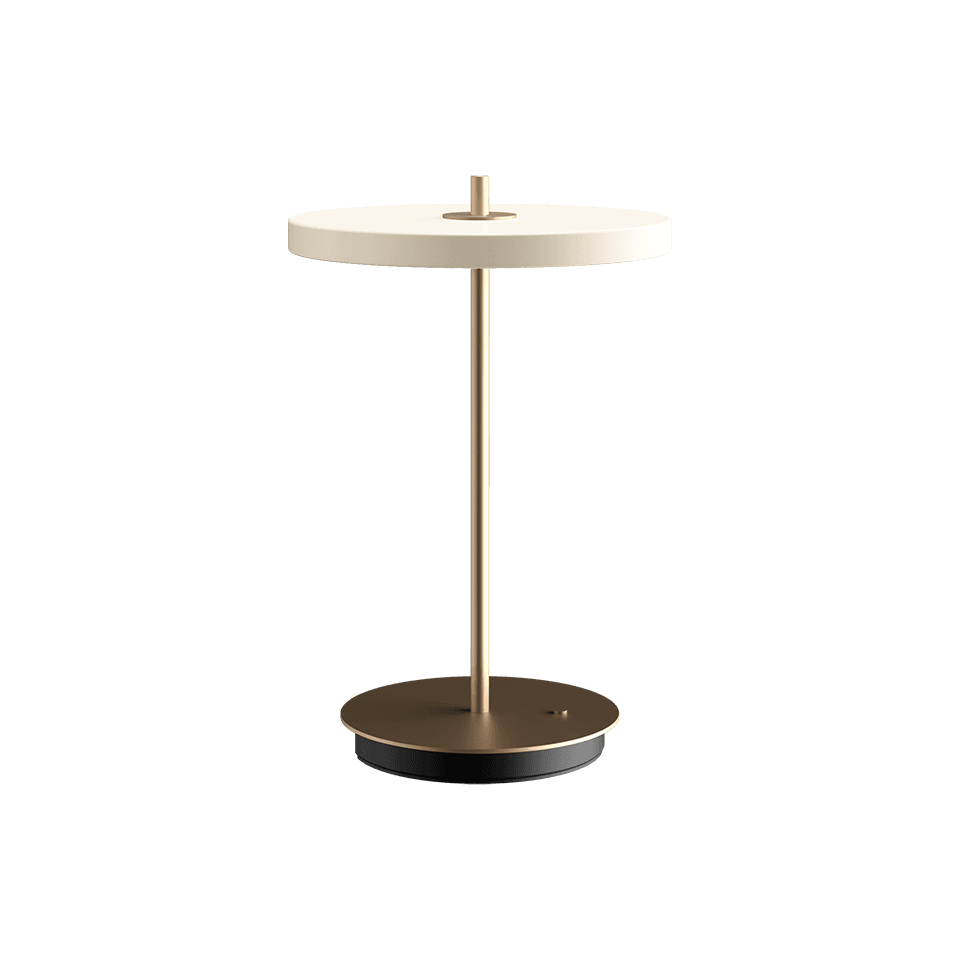 Asteria Move Tragbare Tischleuchte Pearl White