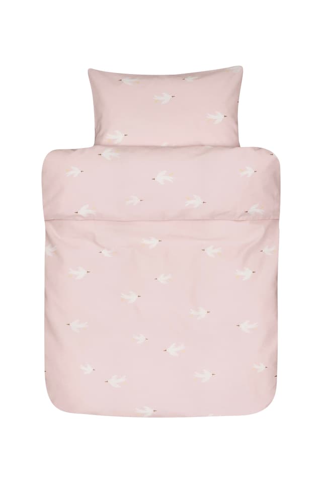 Fina baby Bettwäscheset Babybett Rosa