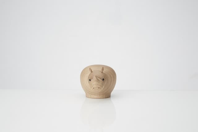 Rina Rhino Decoration 7cm