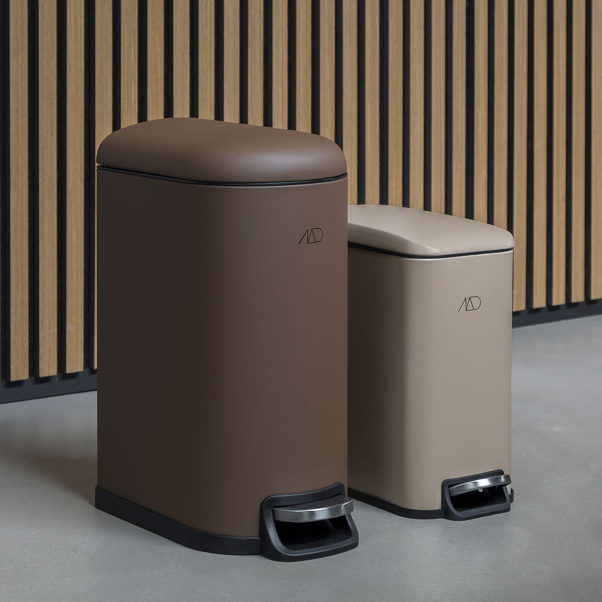 Mini-Walther Walther Pedal Bin Brown