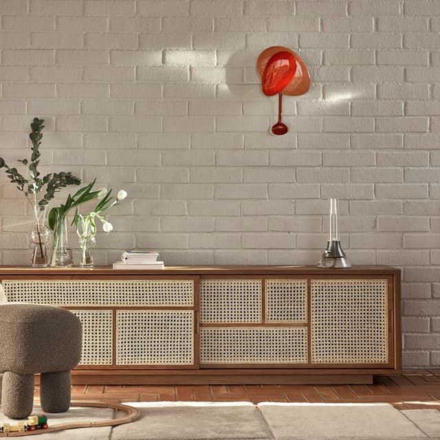 Air Sideboard Low Oak 180cm