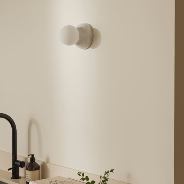 Torrano Wandlampe/Deckenleuchte Weiß
